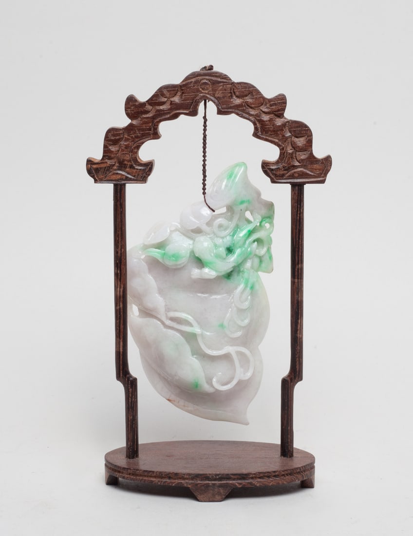 Lg Chinese Jade Jadeite Sculpture (1 of 9)