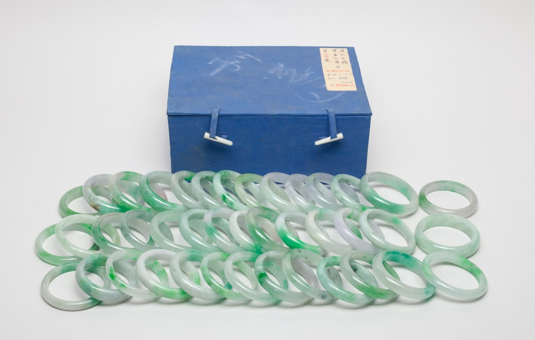 Estate Box of Chinese Export Bangles (1 of 11)