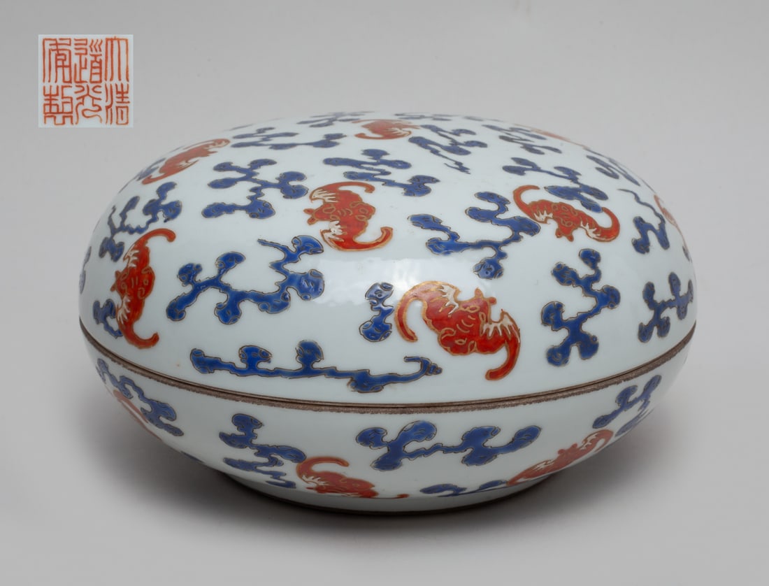 Chinese Export Porcelain Lg Box (1 of 11)