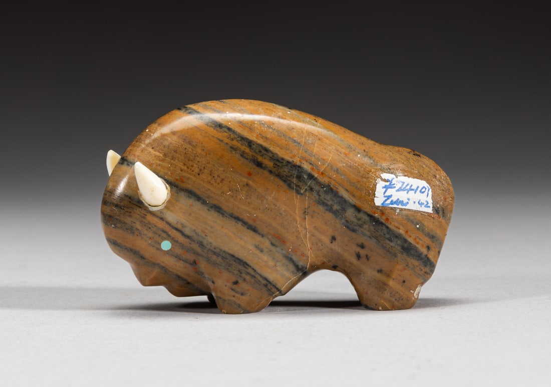 Lg Zuni Bannerstone Carving (1 of 10)