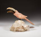 Art Crystal & Cameo Agate Bird