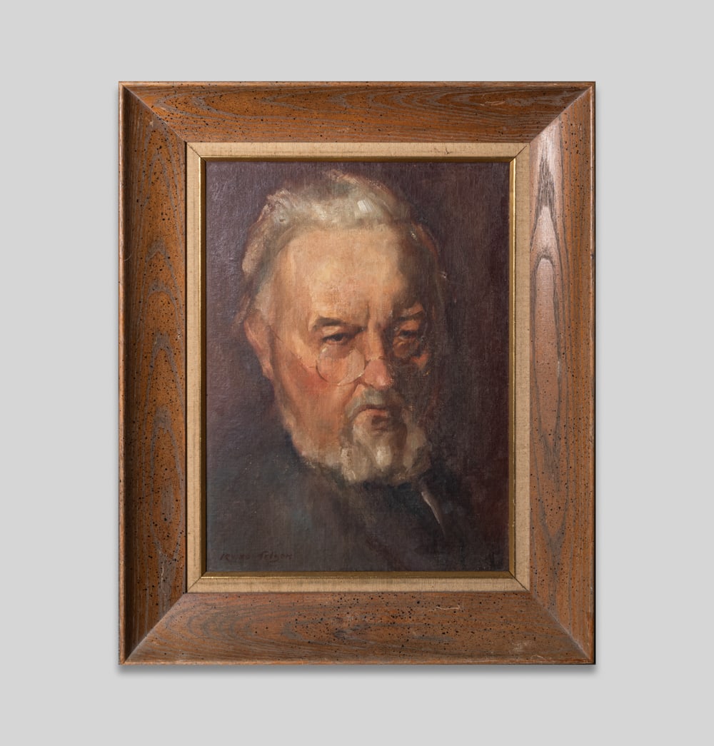 Portrait Oil Painting of Irving Tison (1 of 7)