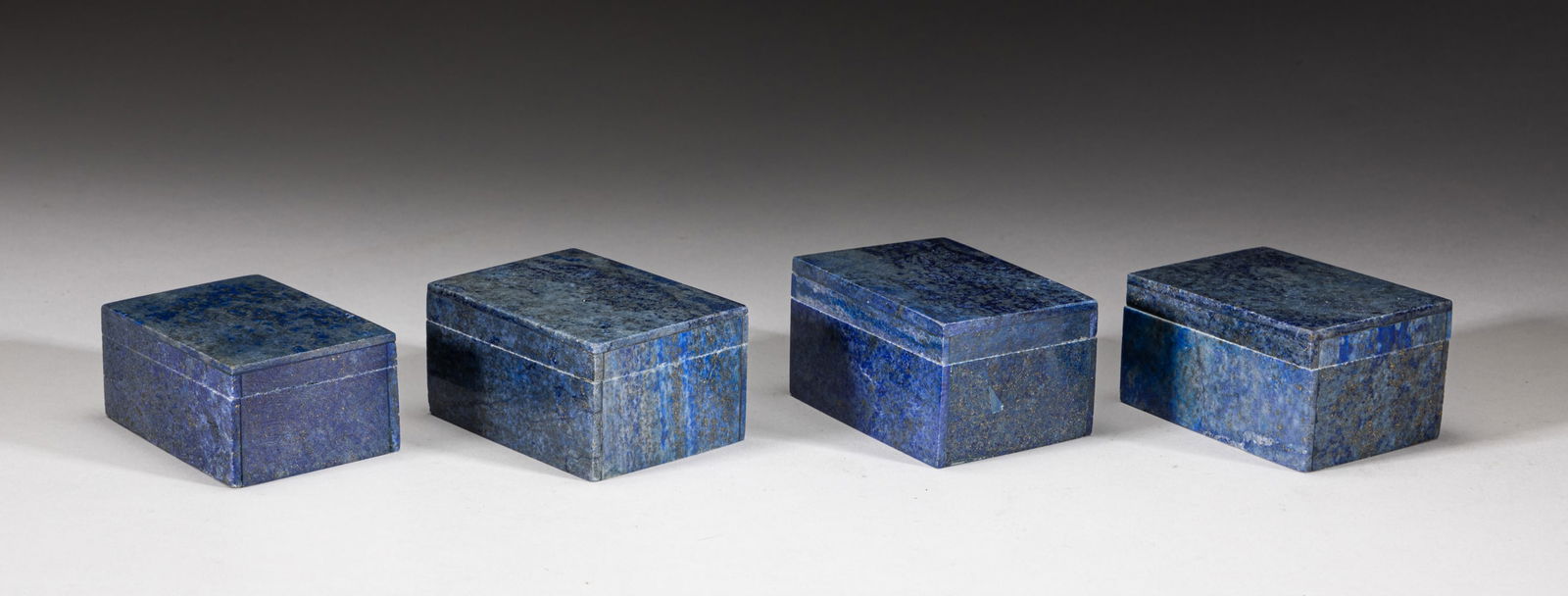 Four Asian Lapis Ink Boxes (1 of 7)