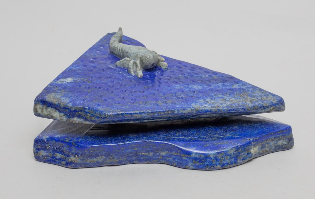 West Asian Lapis Table Sculpture (1 of 9)