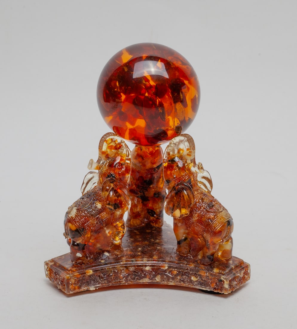 Wonderful Amber Like Table Sculpture (1 of 12)