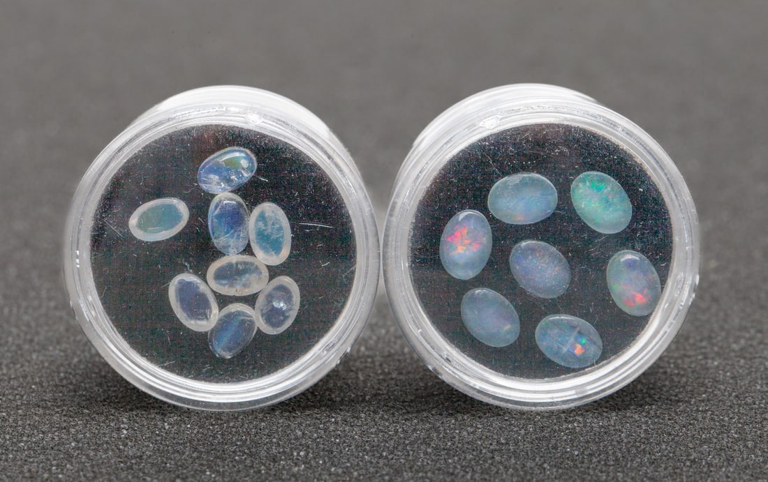 Fire Opal Cut Stones (1 of 8)