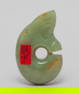 Chinese Russet Jade Carved Toggle