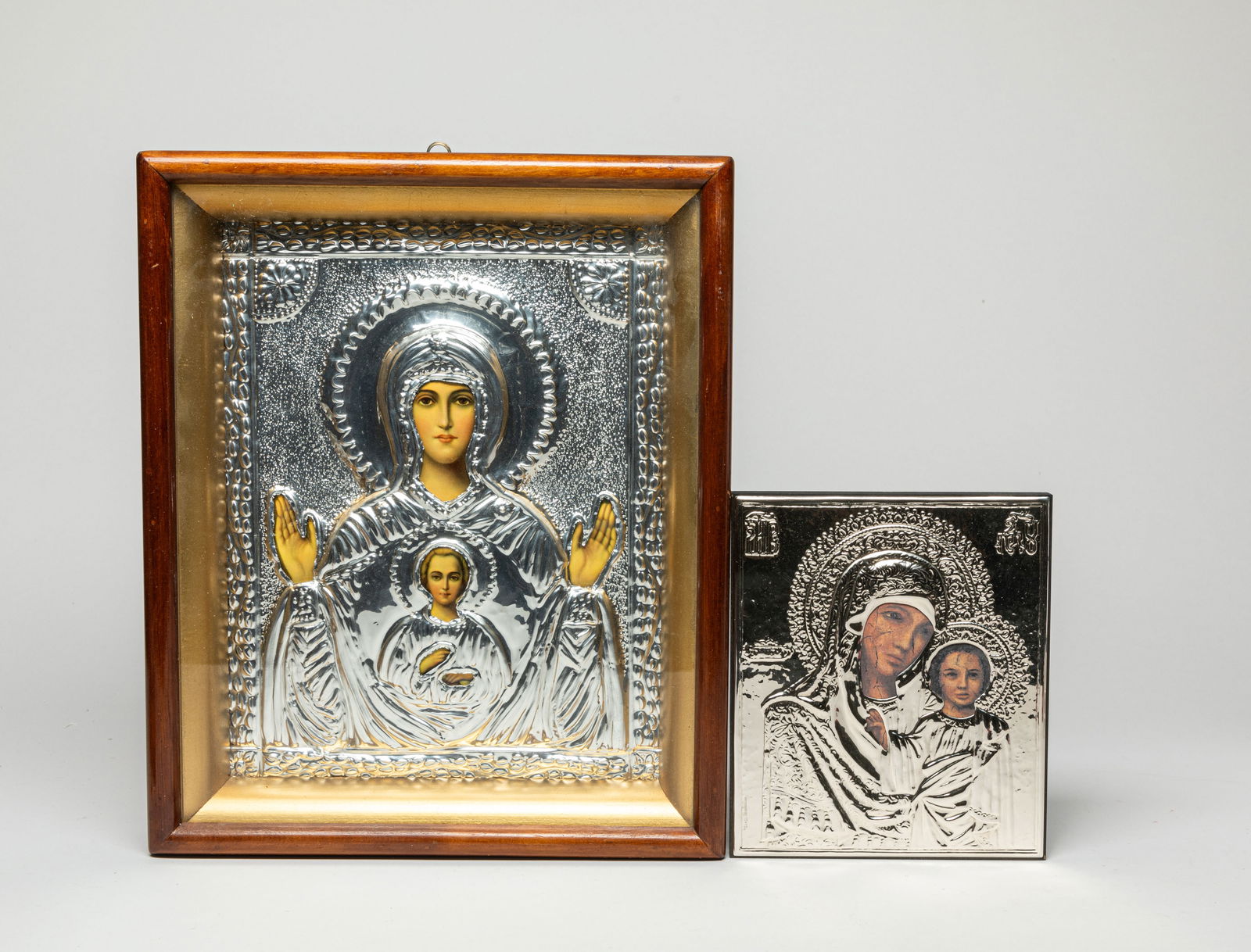 Russian Silver Wall Hanging (1 of 5)