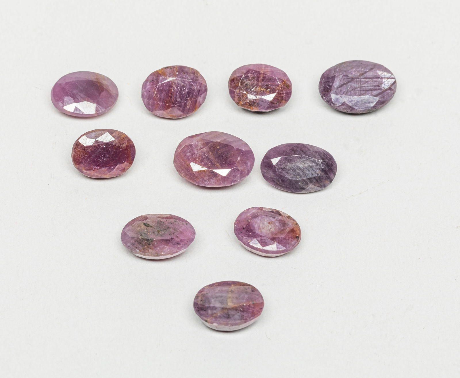 Estate Cut Ruby Stones (1 of 6)
