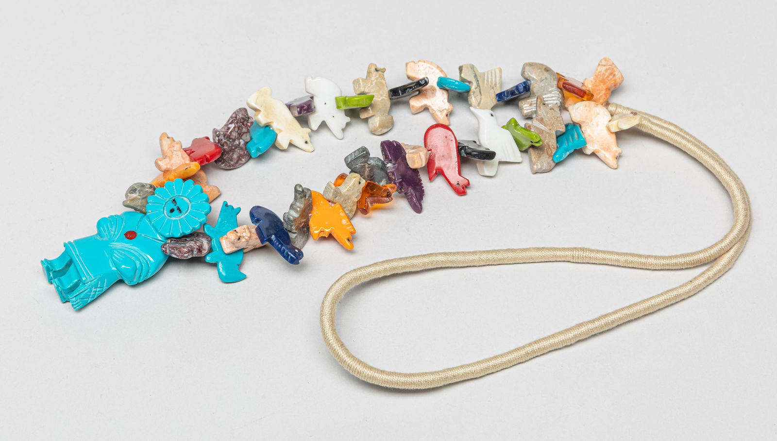 Long Zuni Fetish Like Necklace (1 of 9)