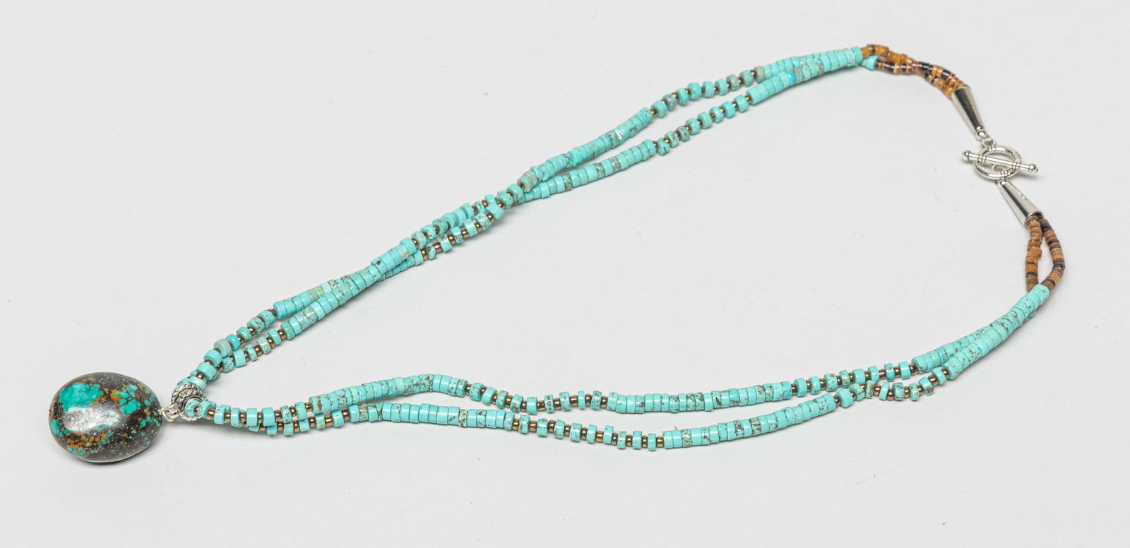 Zuni Type Turquoise Like Necklace (1 of 7)