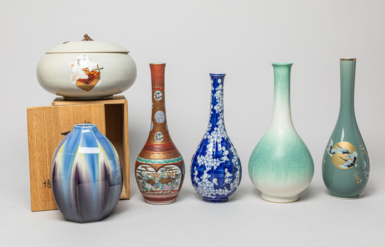 Estate Vintage Japanese Porcelains (1 of 12)