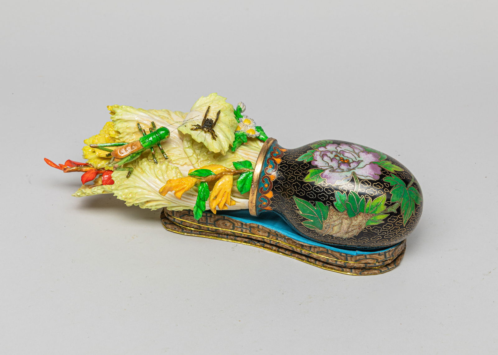 Chinese Cloisonne Table Sculpture (1 of 9)