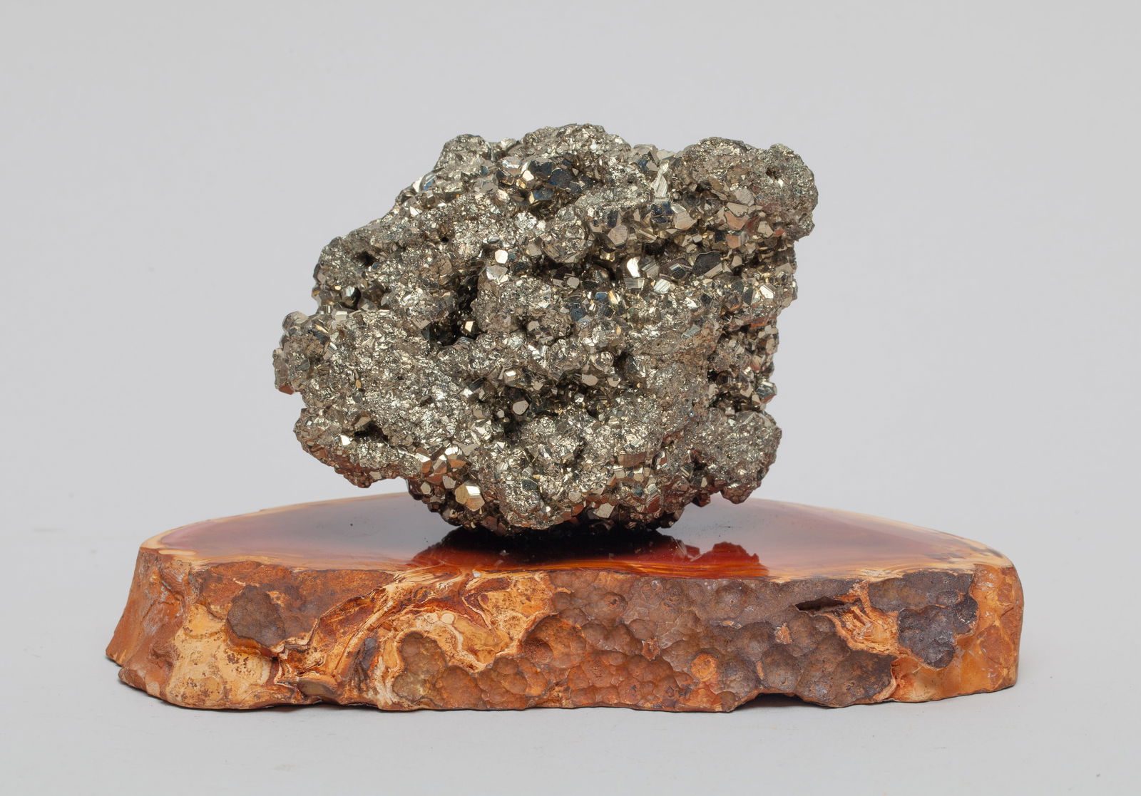 Large Gem Stone on Petrified Wood Stone (1 of 10)