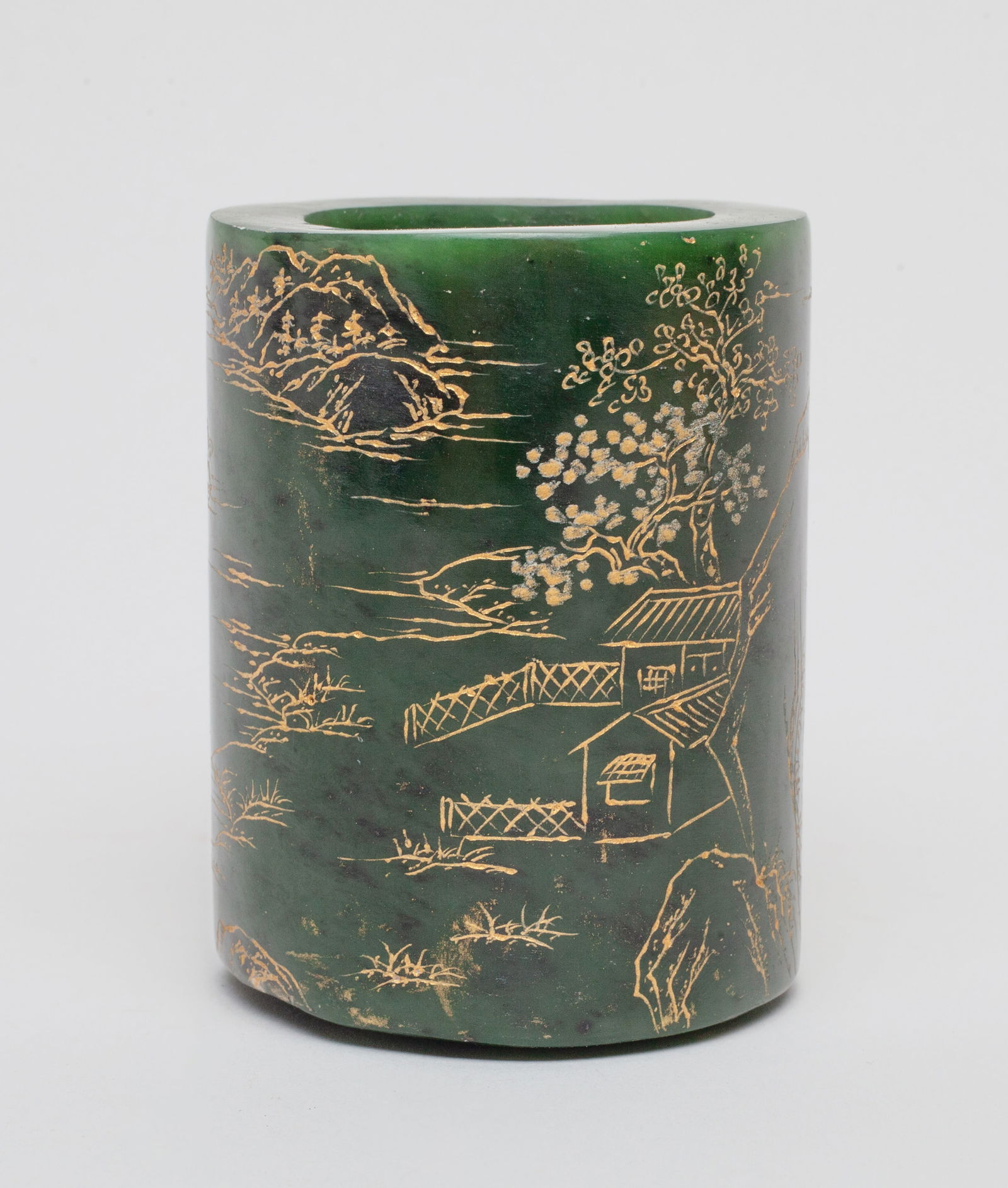 Chinese Spinach Jade Incense Pot (1 of 12)