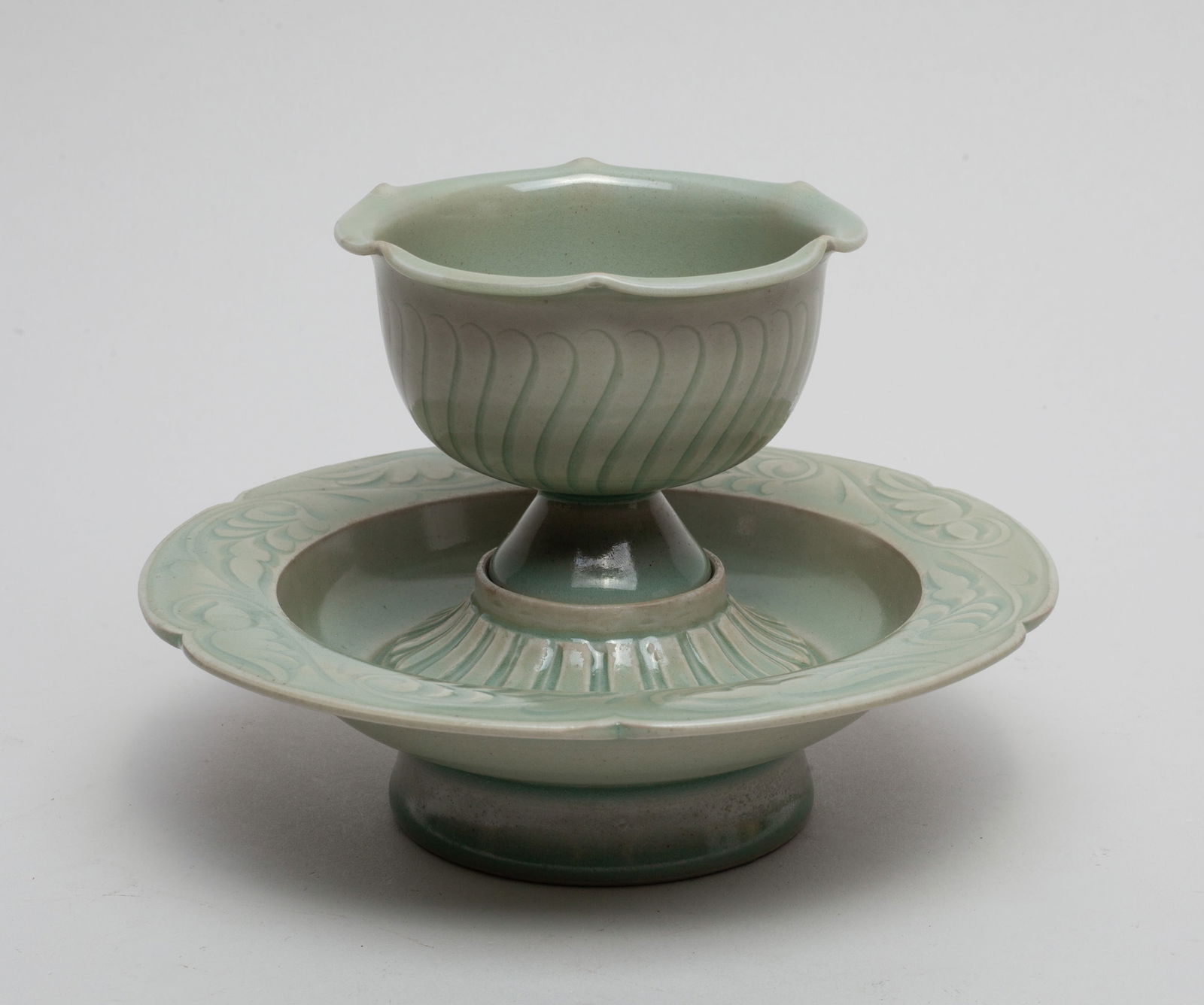 Chinese Yaozhou Ware Porcelain Tea Cup (1 of 12)