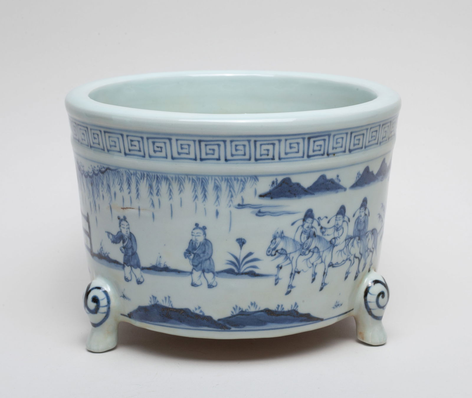 Large Chinese Porcelain Censer (1 of 11)