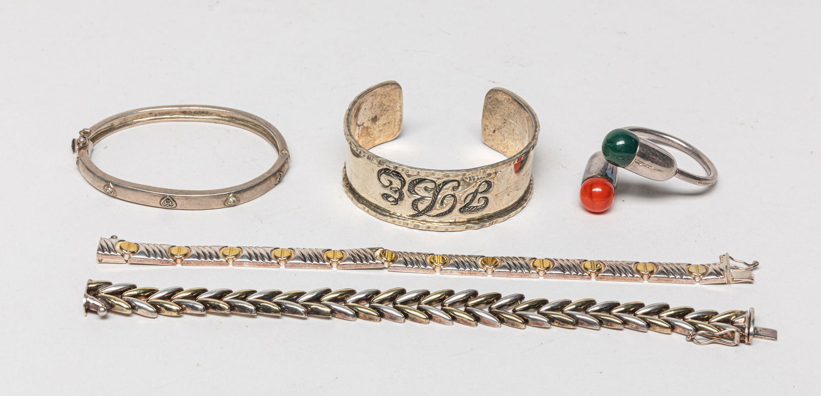 Set Sterling Silver Bangles (1 of 11)