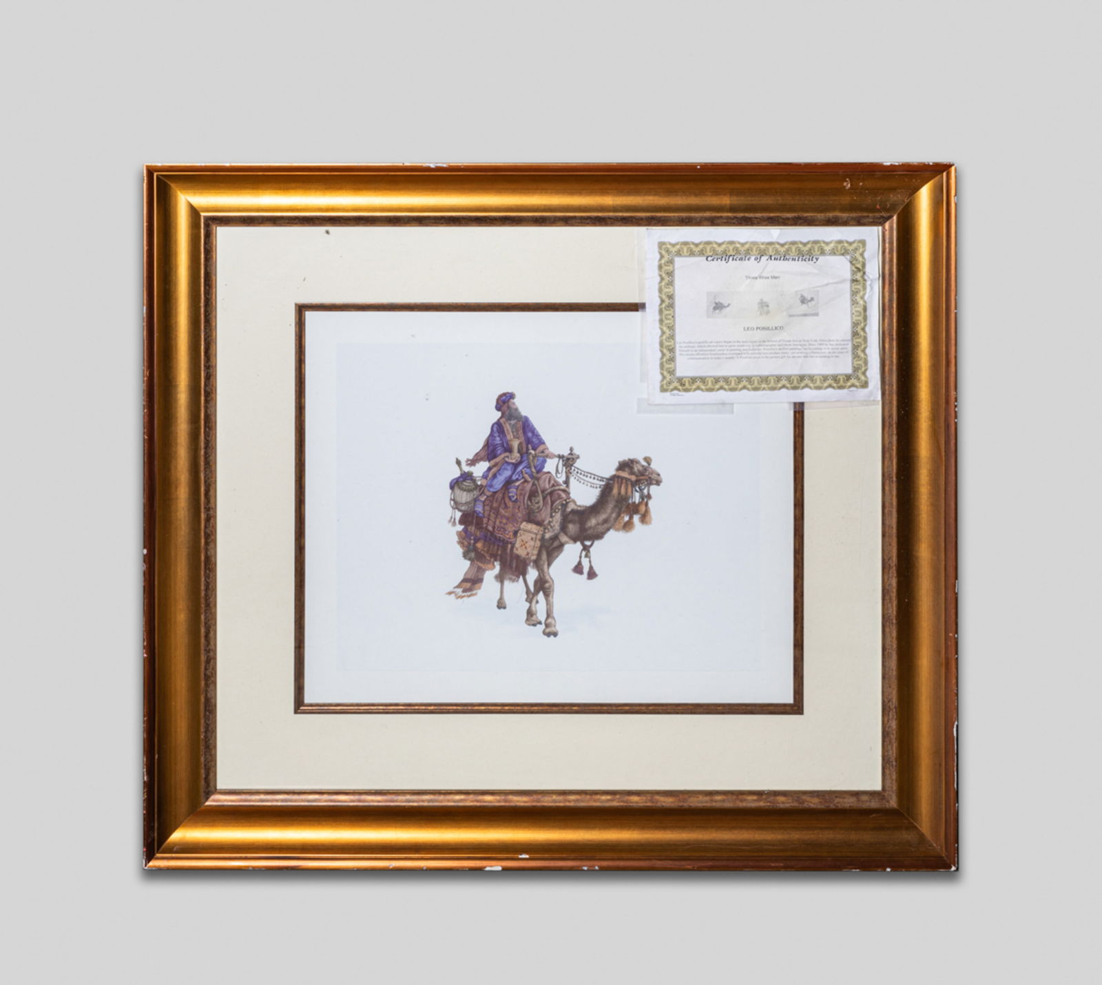 Lithograph of Leo Posillico (1 of 8)