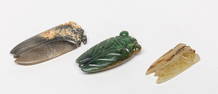 Chinese Jade Carvings of Cicada