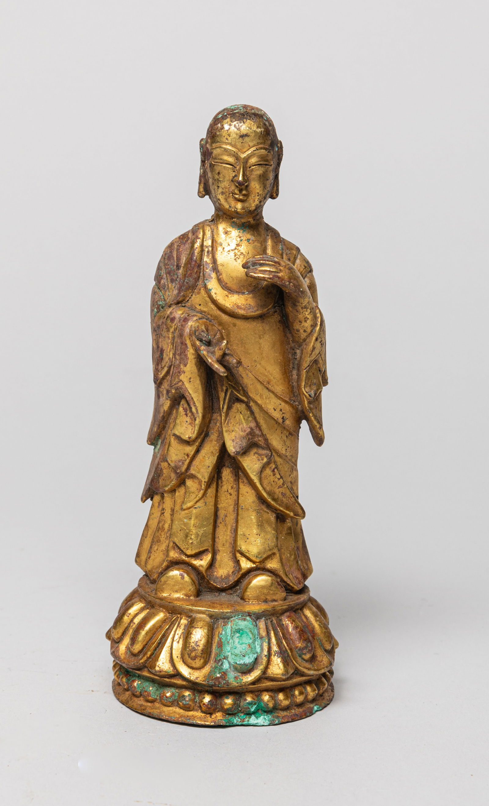 Korean Gilt Bronze Sculpture of Buddha (1 of 11)