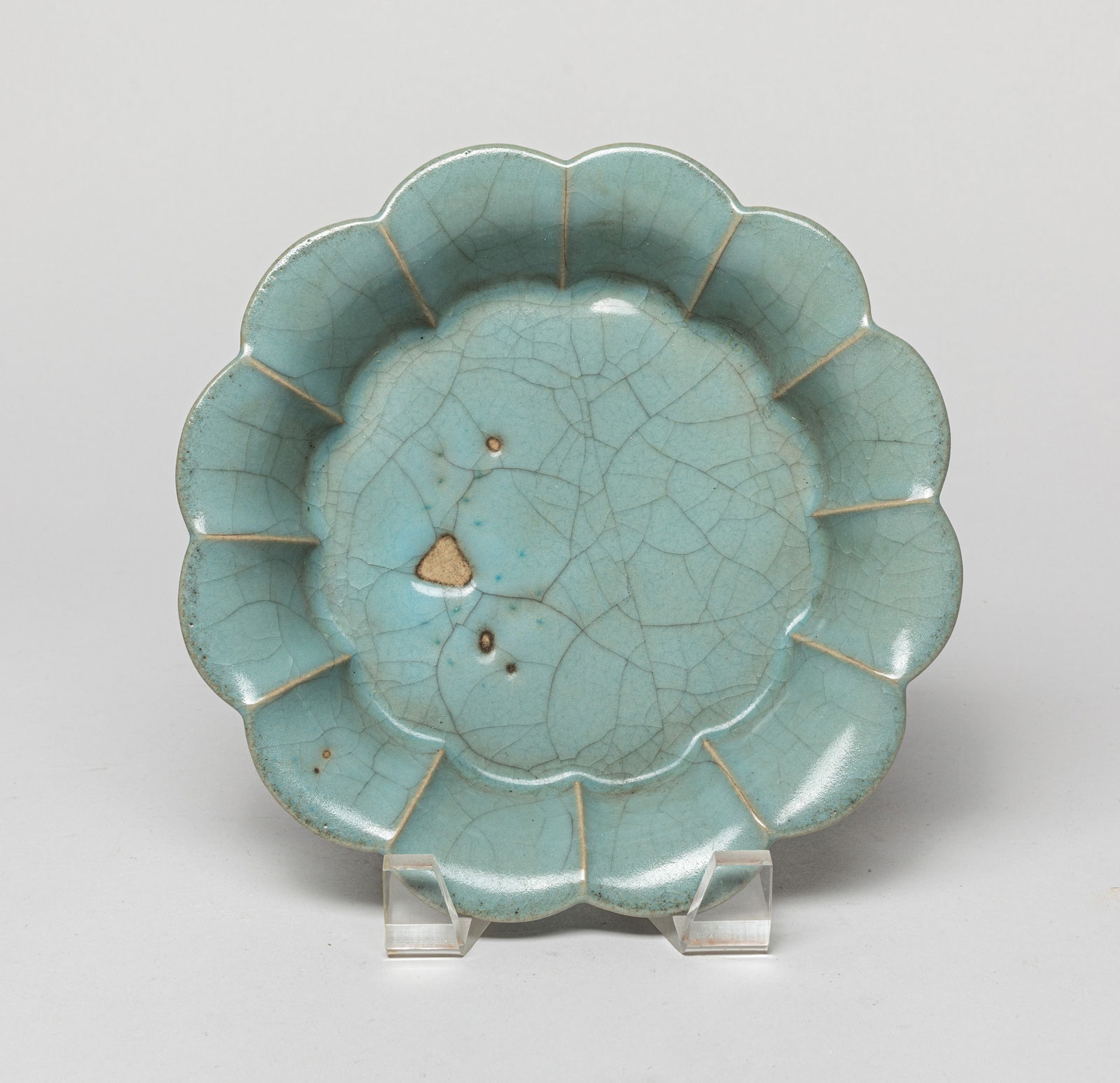 Chinese Ru Type Porcelain Plate (1 of 9)