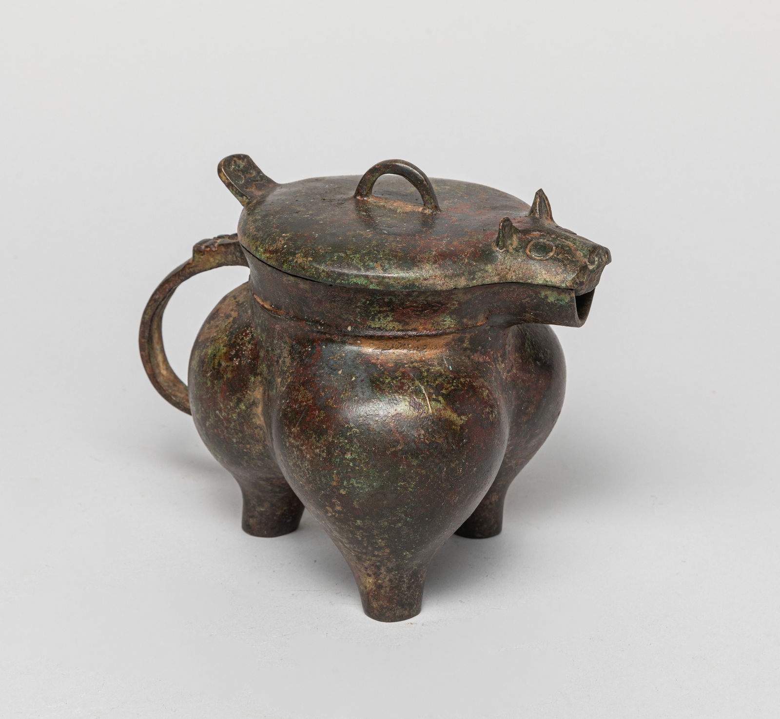 Chinese Bronze Covered Pot (1 of 13)