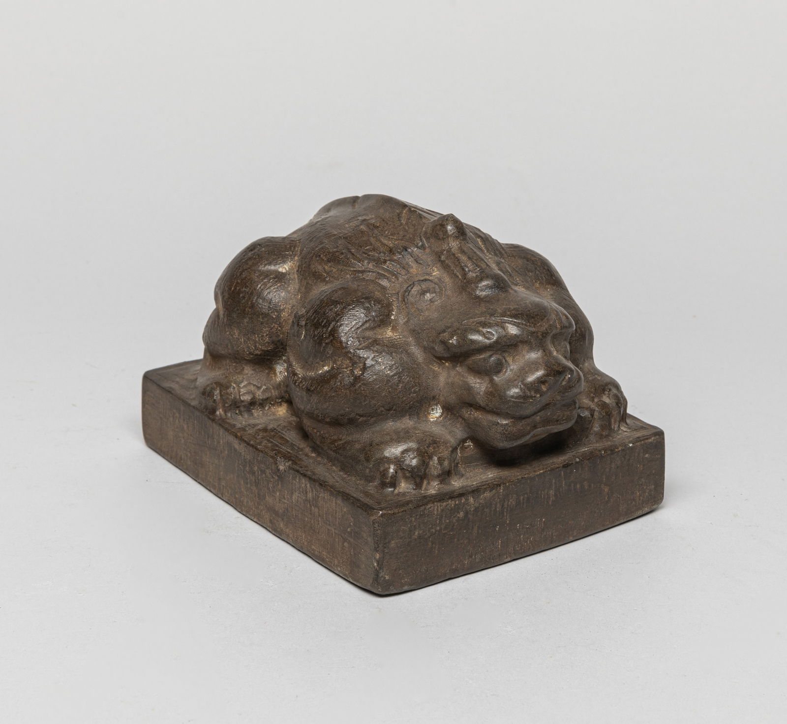 Chinese Stone Foo-dog Sculpture (1 of 10)
