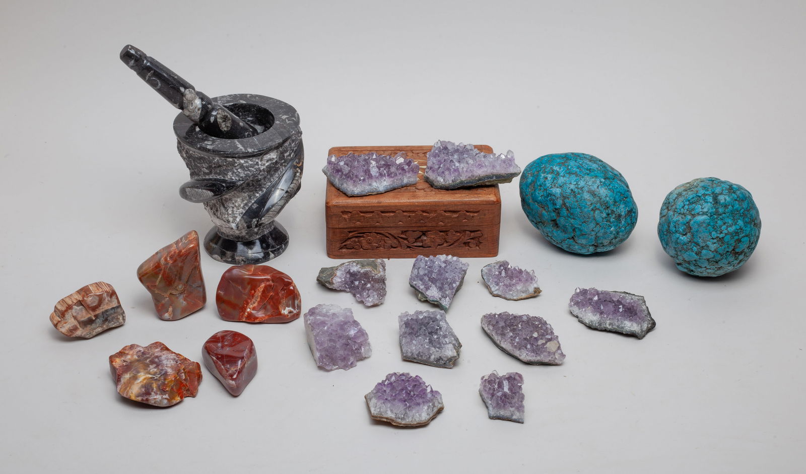 Estate Gemstone & Fossil Stones (1 of 16)