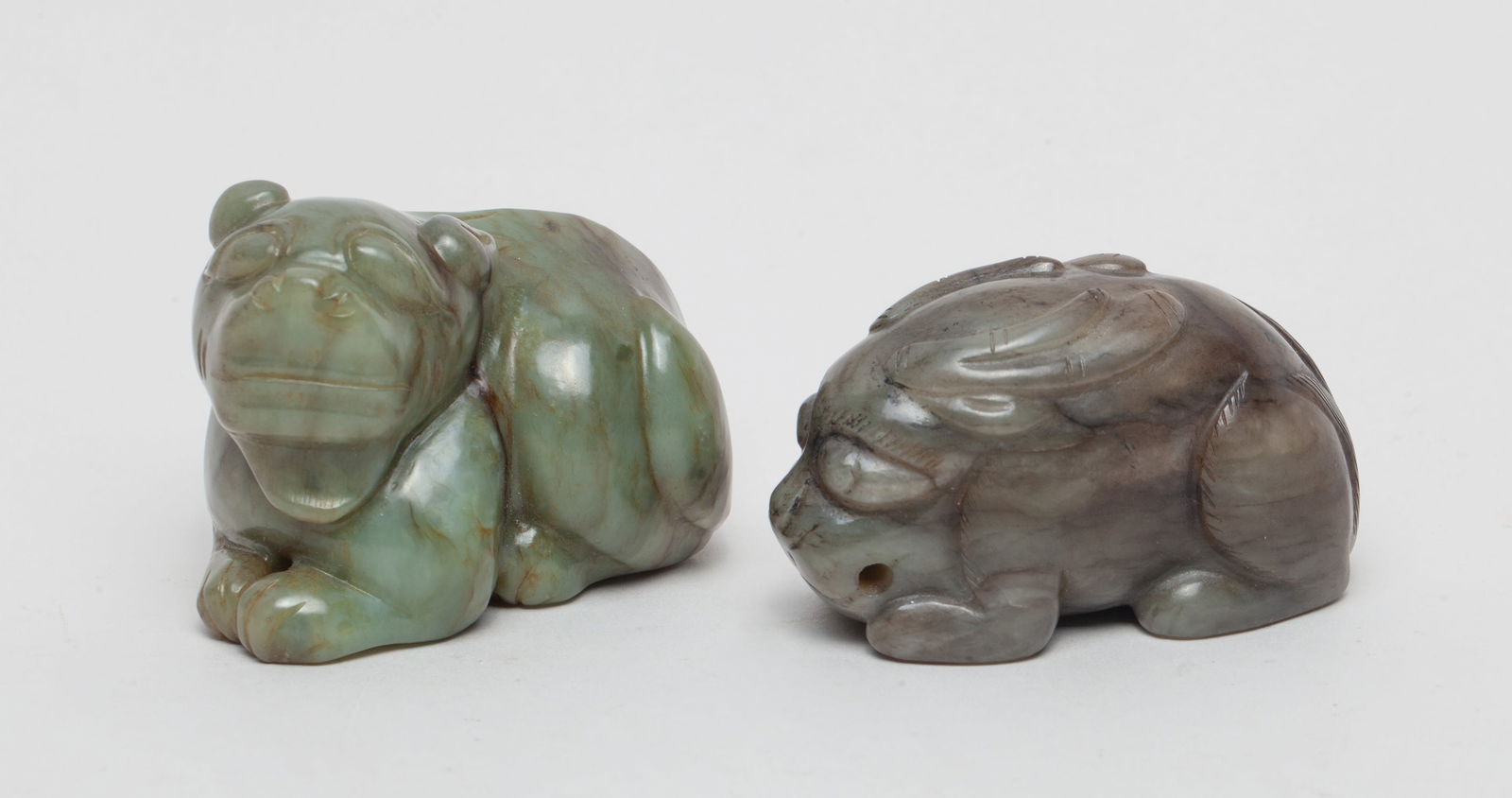 Two Chinese Ming Type Jade Carvings (1 of 15)