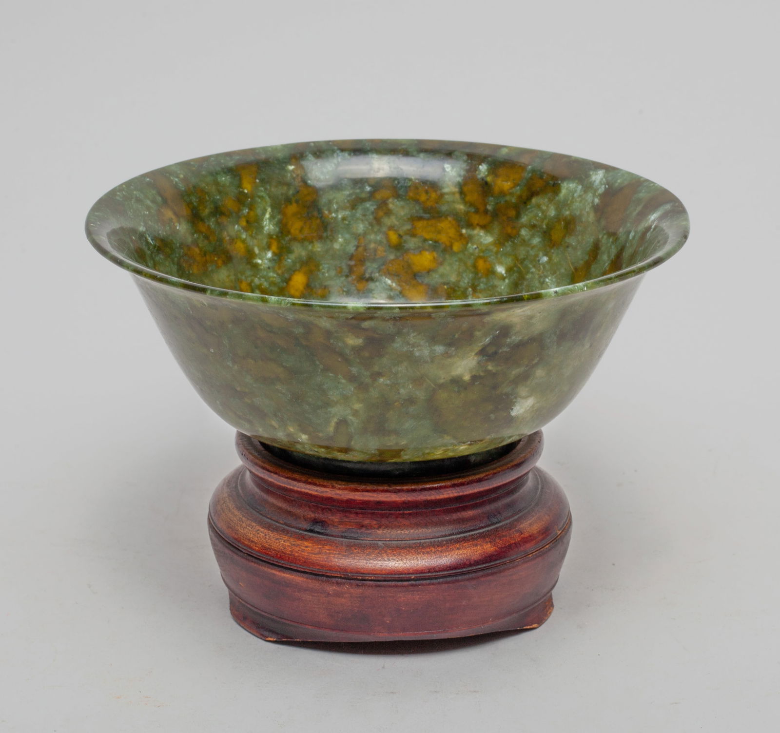 Chinese Large Spinach Jade Bowl (1 of 13)