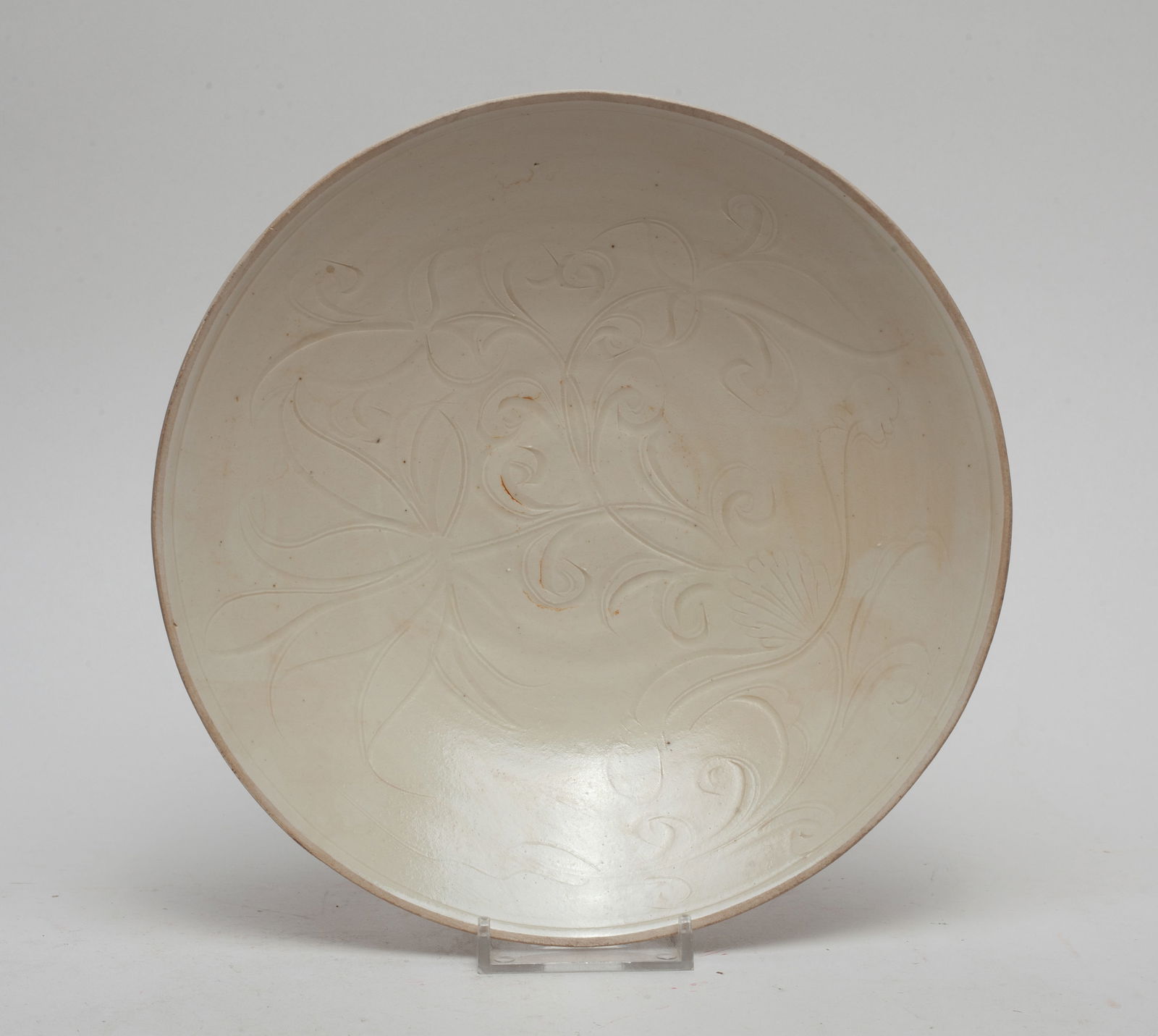 Chinese Ding Type Porcelain Plate (1 of 9)