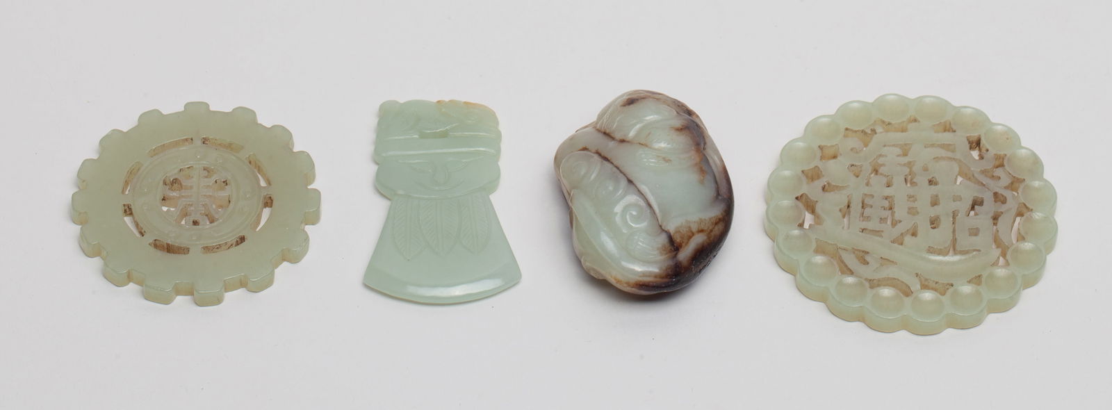 Set Chinese Jade Carvings (1 of 15)