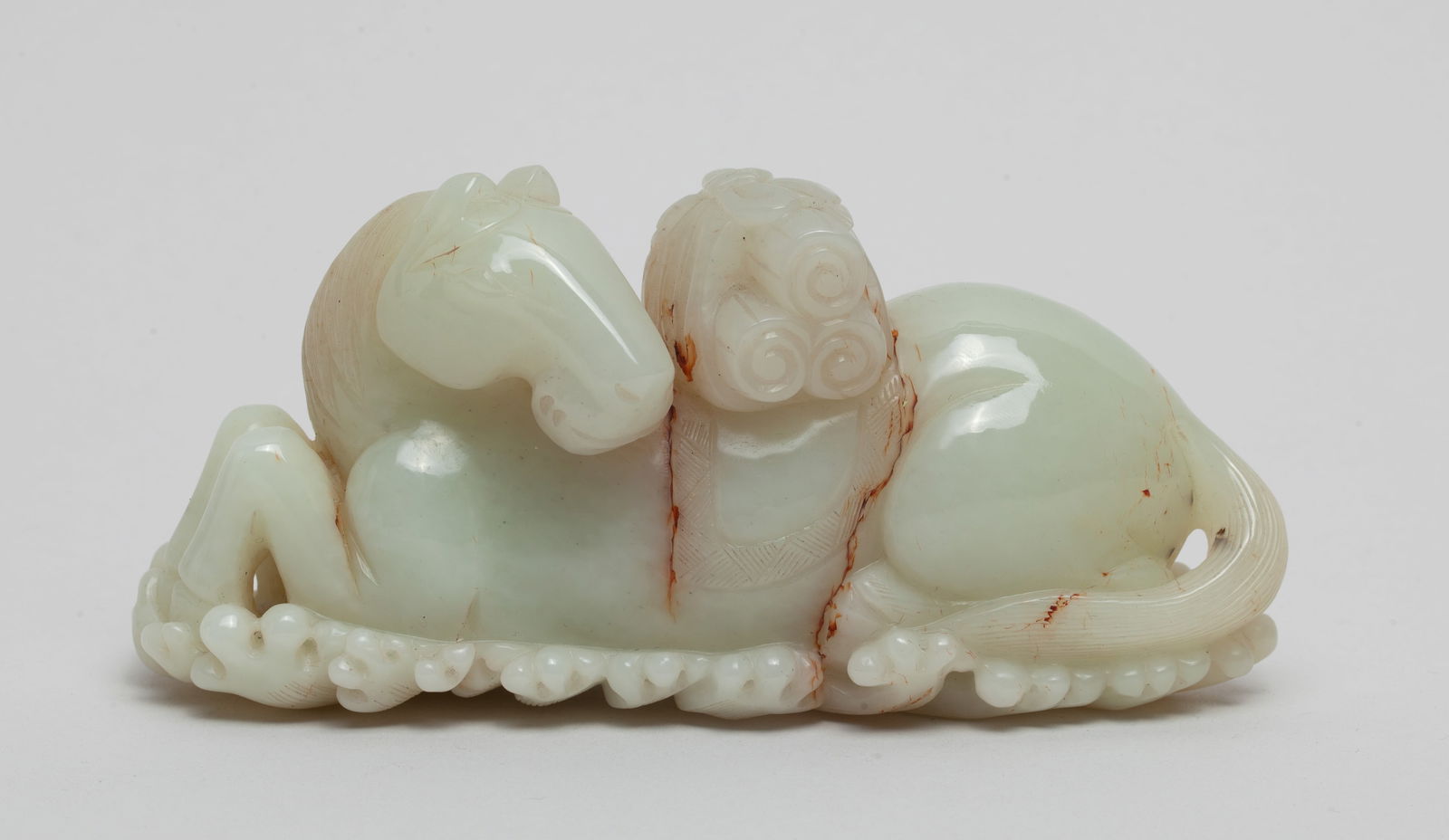 Large Chinese White Jade Table Sculpture (1 of 13)