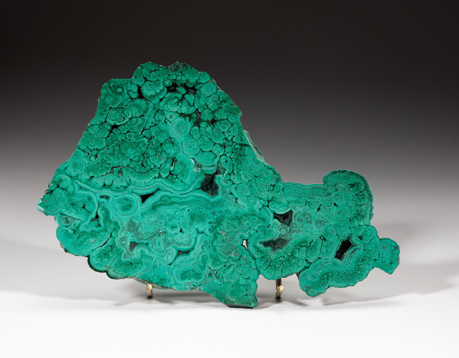 Malachite Slab Table Sculpture (1 of 10)