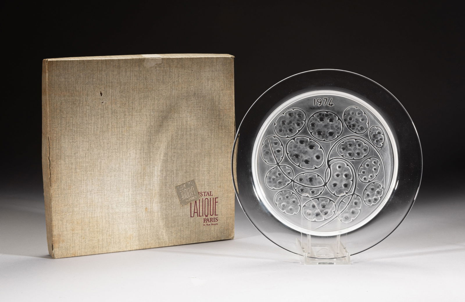 Vintage Lalique Crystal Plate (1 of 8)