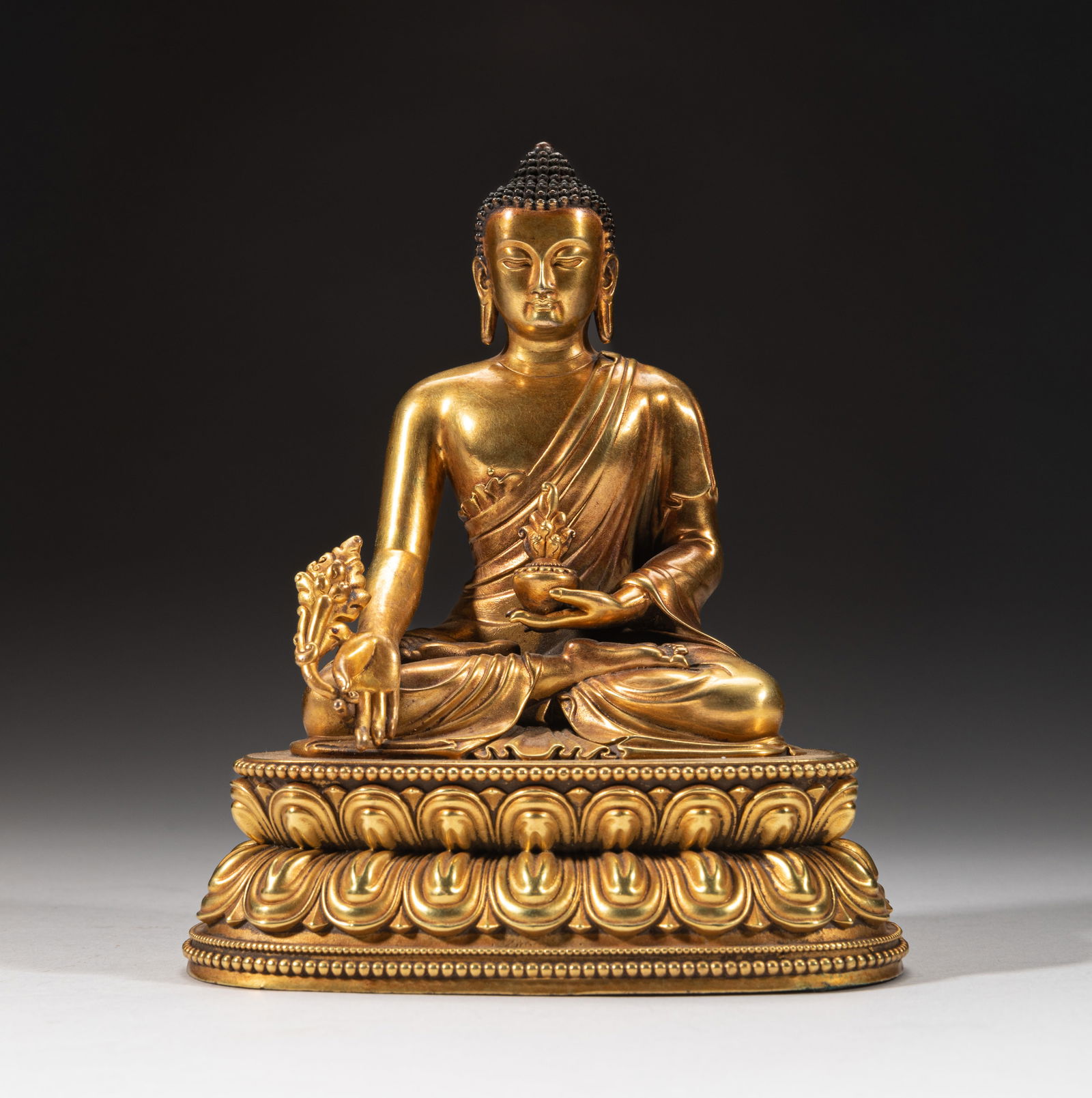 Chinese Gilt Bronze Buddha (1 of 14)