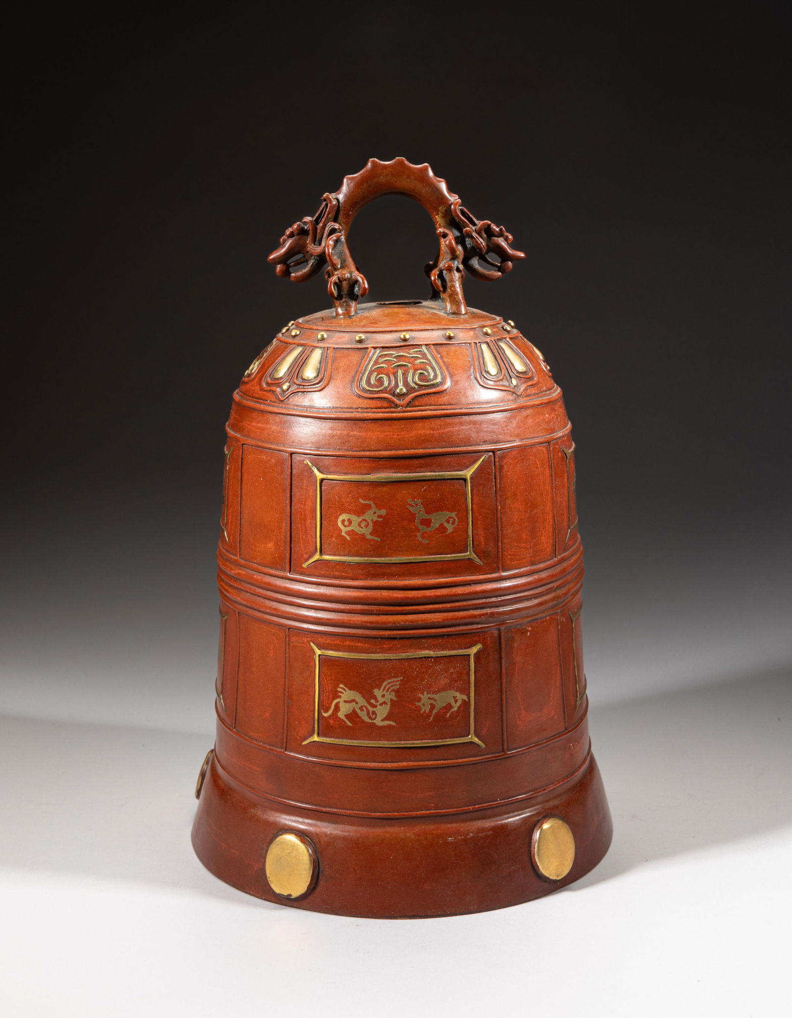 Large Chinese Sculpture of Bell (1 of 11)