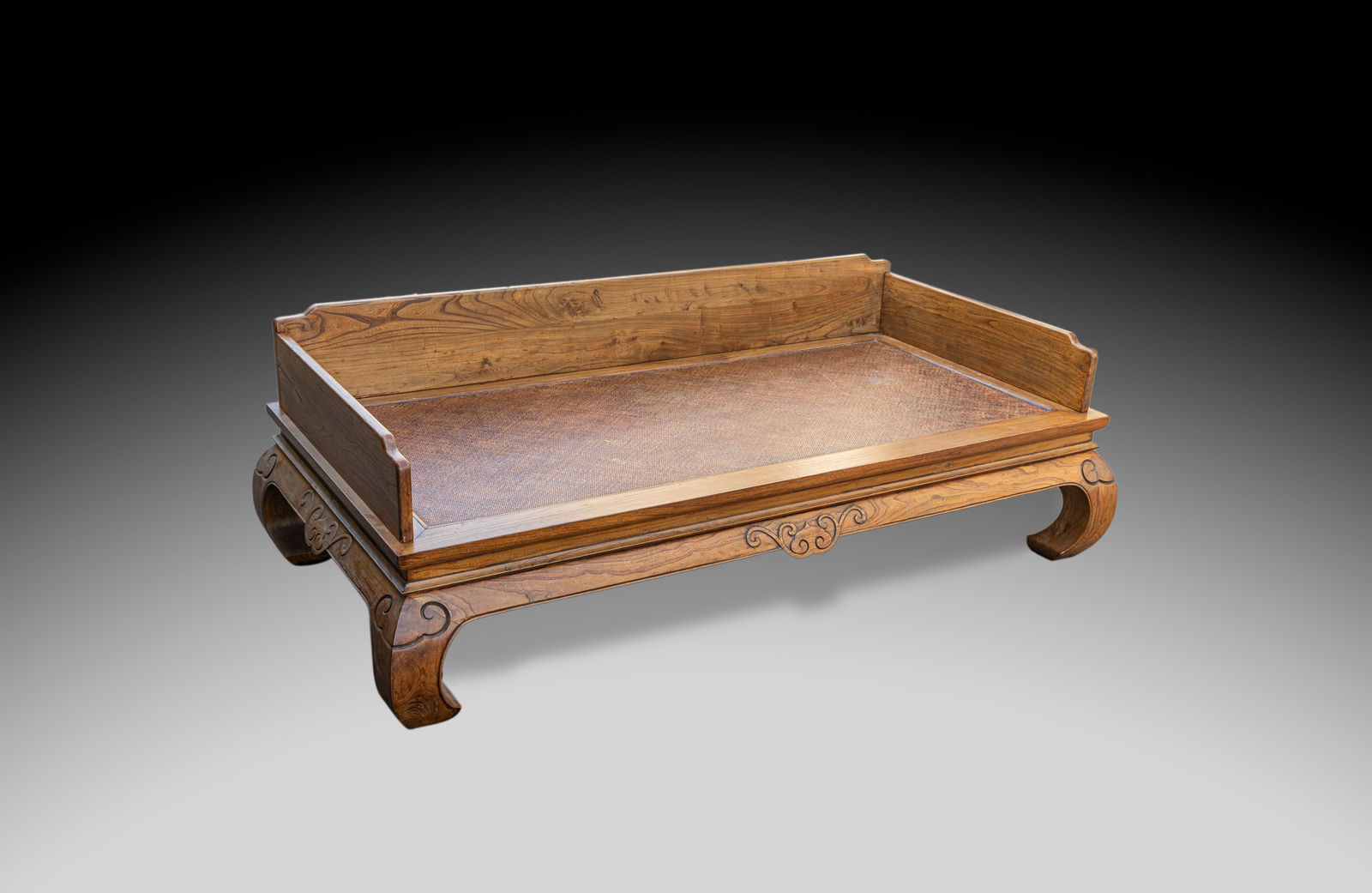 Antique Chinese Wood Bed (1 of 11)