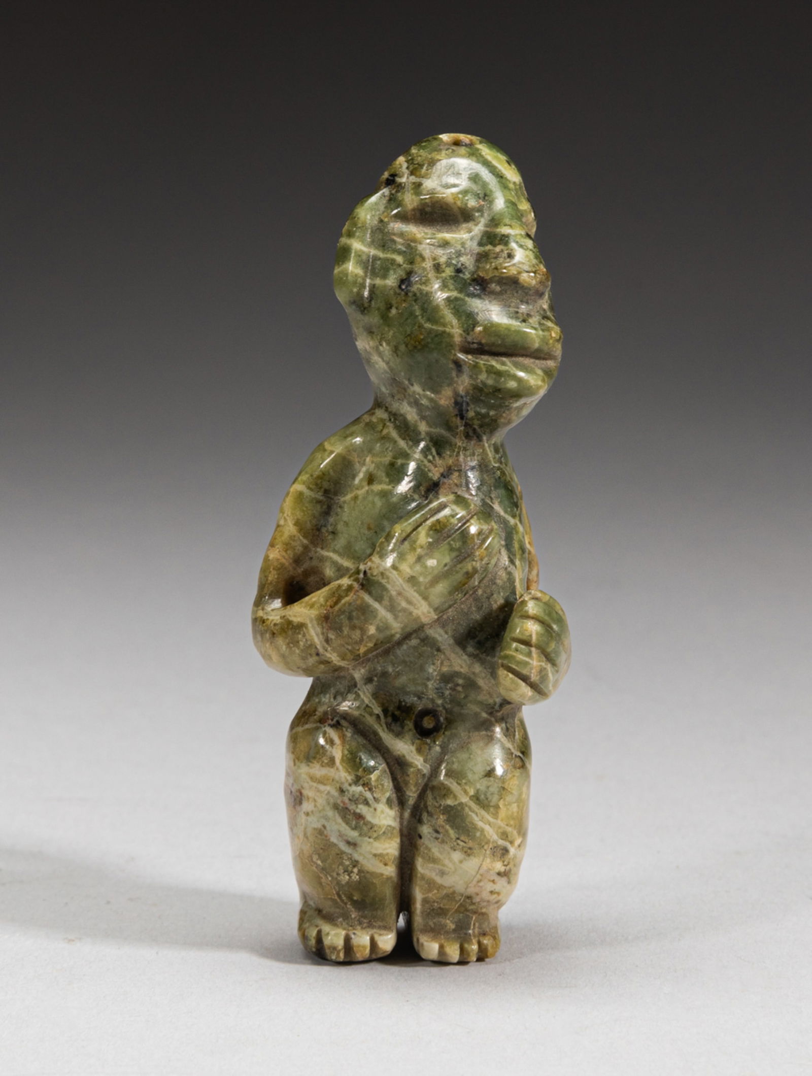 Pre-Columbian Form Jade Carving (1 of 8)