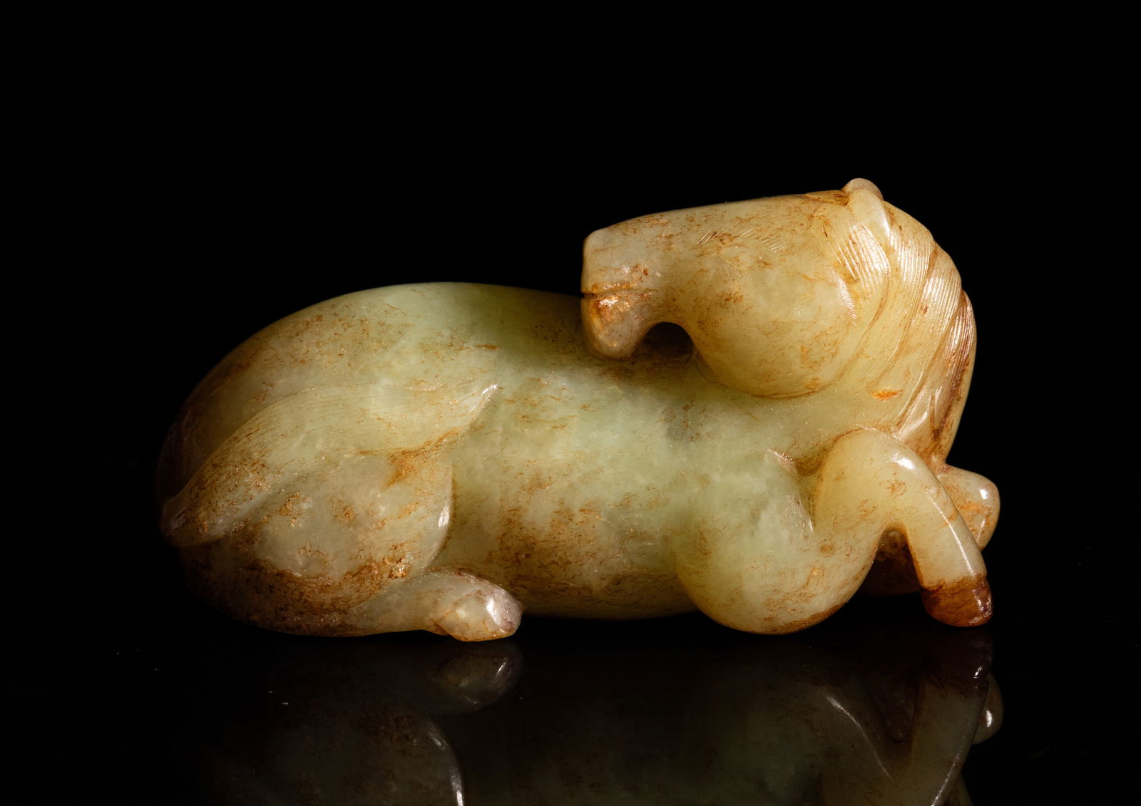 Chinese Yellow Jade Horse (1 of 12)