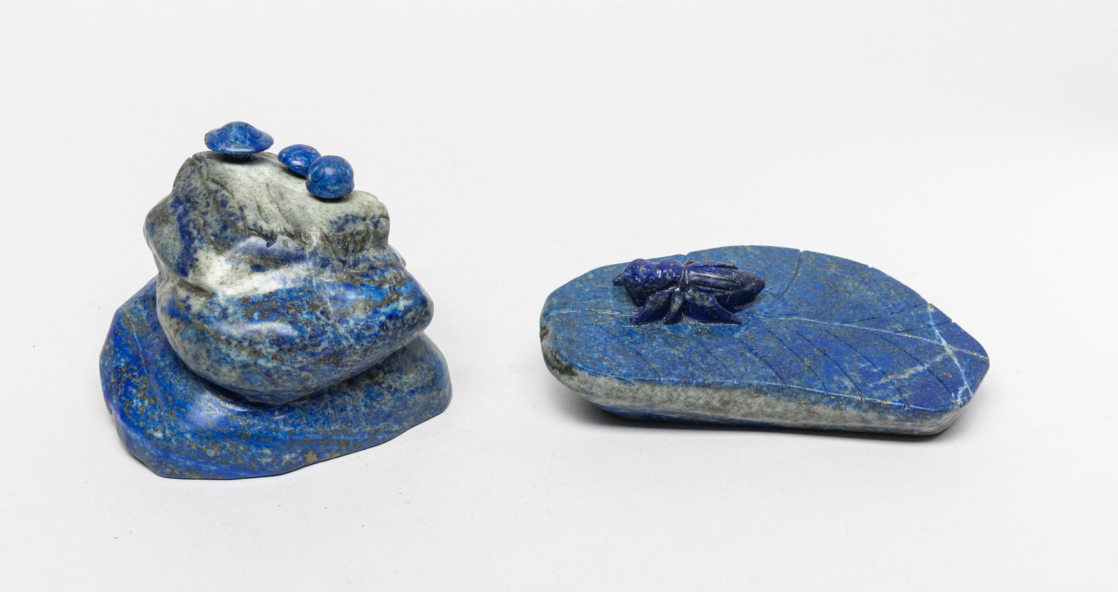 Two Asian Lapis Table Sculpture (1 of 13)