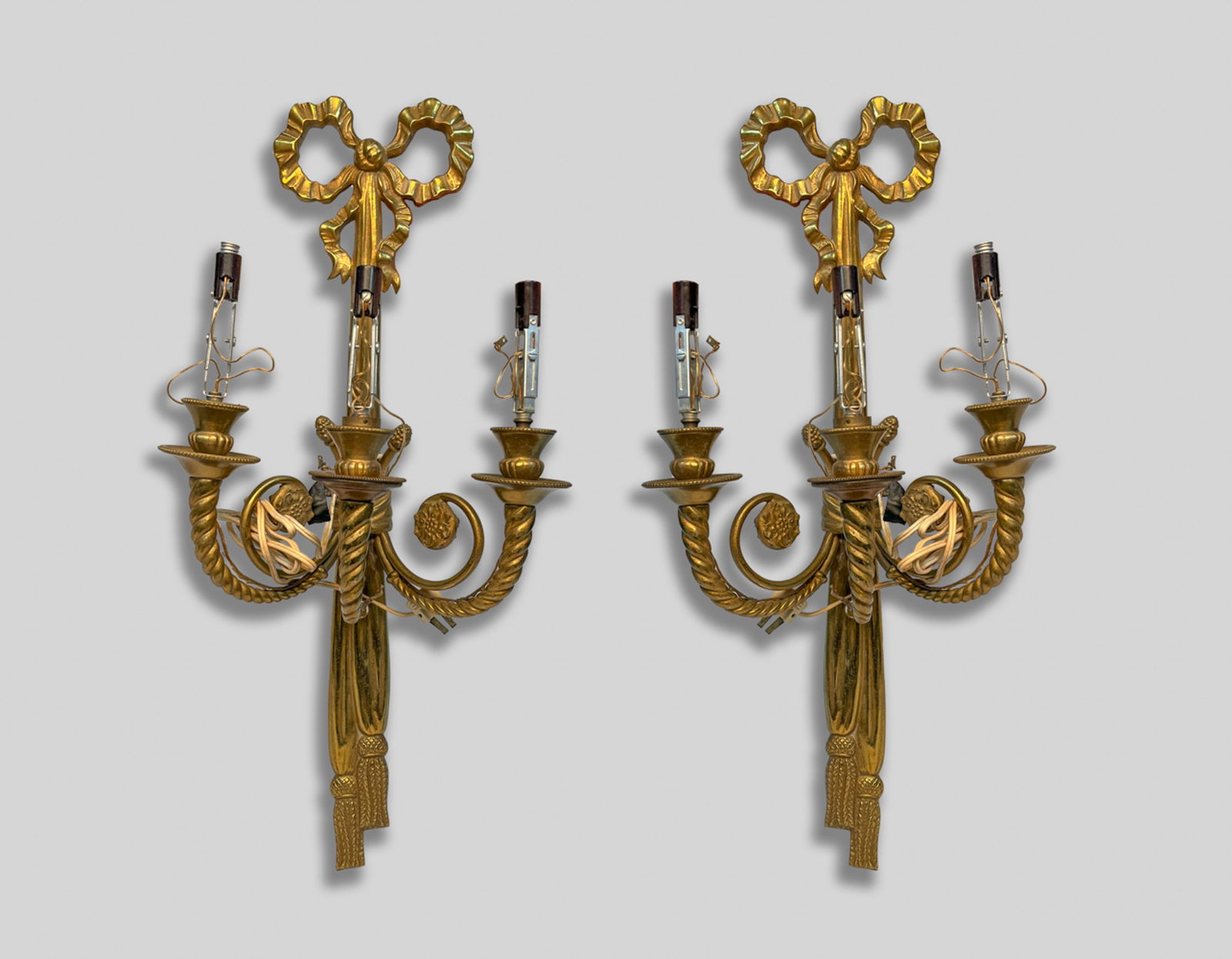 Mid-Century Brass Hanging Lamps (1 of 7)