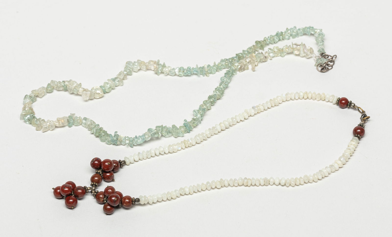Rare Opal, Aquamarine Necklaces (1 of 9)