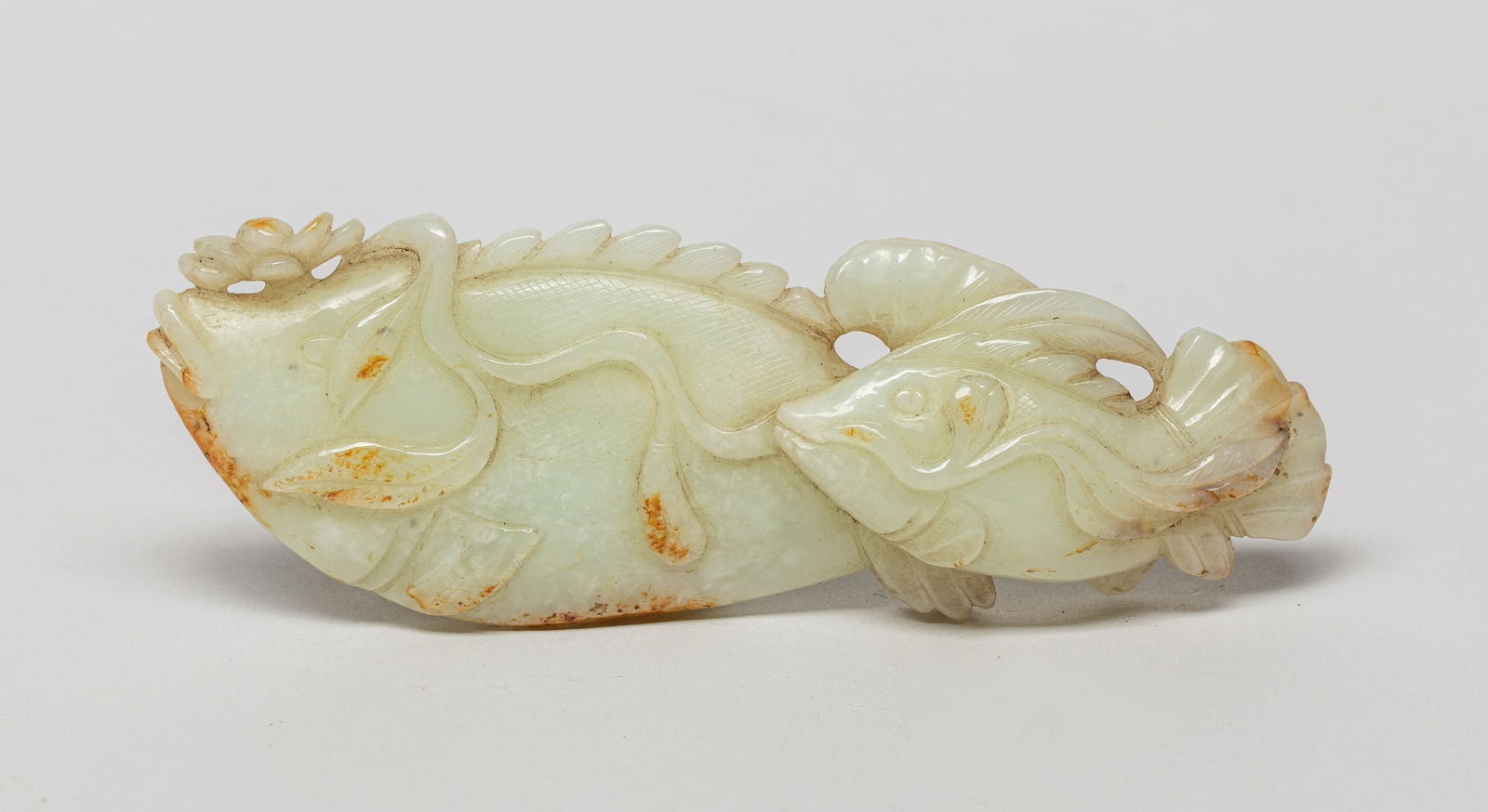 Large Chinese Ming Type Jade Fish (1 of 13)