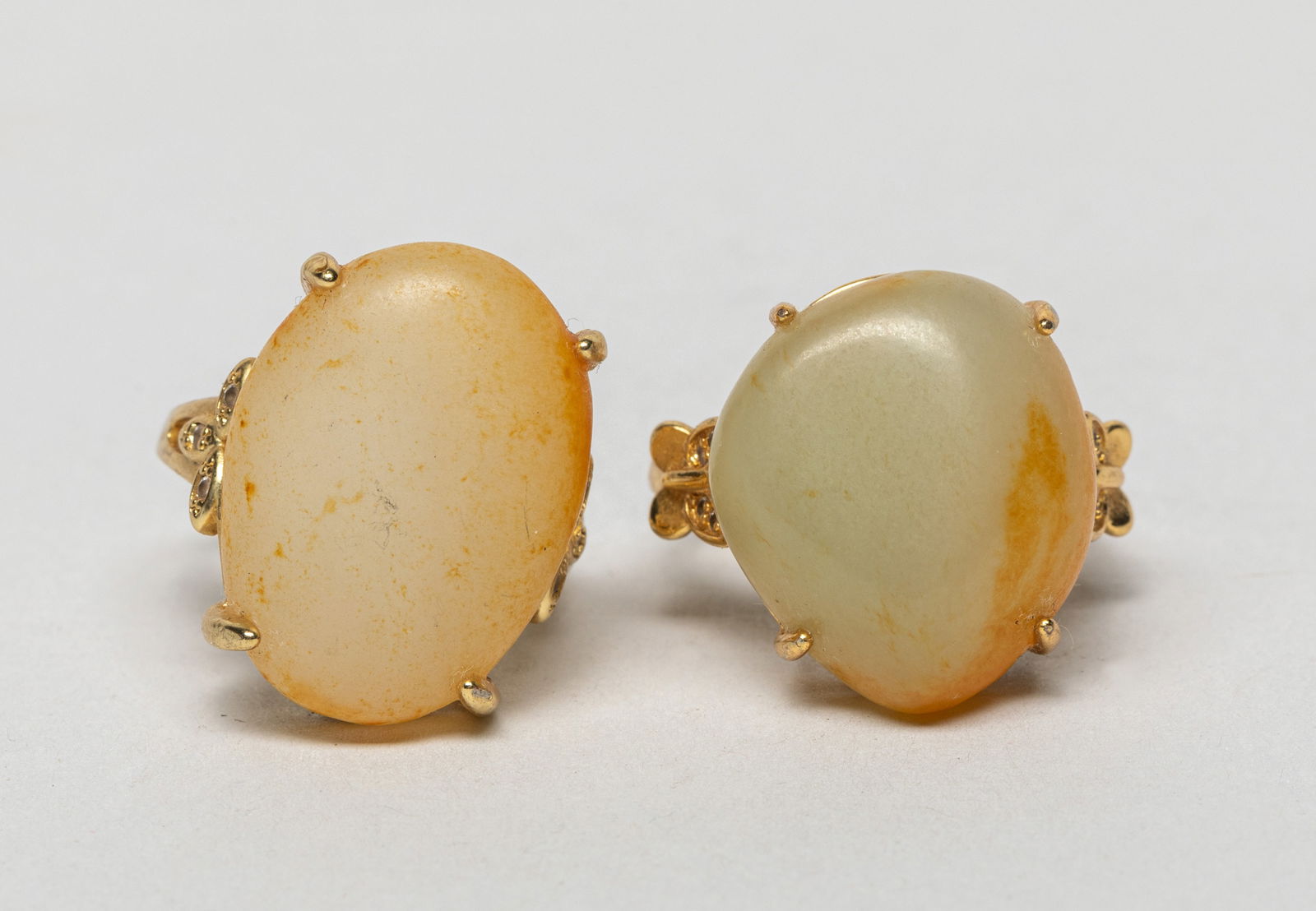 Two Chinese Russet Jade Rings (1 of 11)
