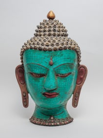 Tibetan Buddha Wall Hanging Mask
