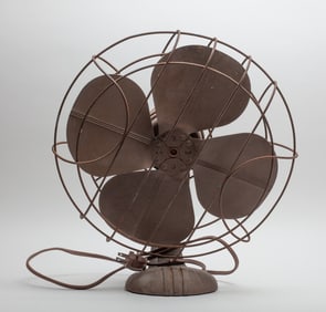 Collectible Antique Brass Fan