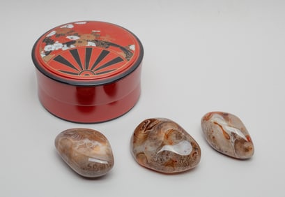 Collectible Chinese Shadow Agate Stones