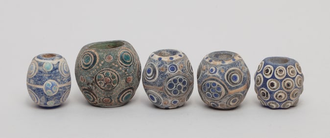 Chinese Dragon-fly Eye Glass Beads